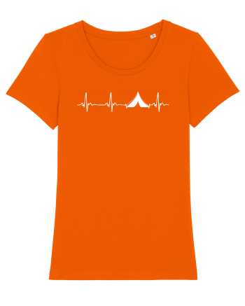 Camping in my heart Bright Orange