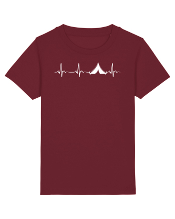 Camping in my heart Burgundy