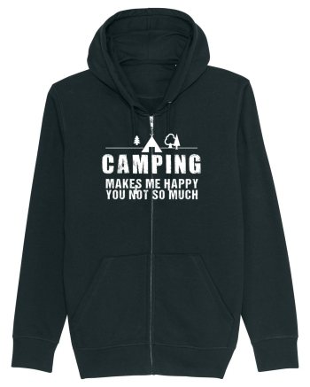 Camping makes me happy Black
