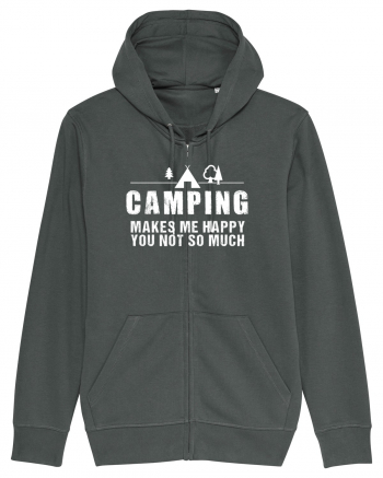 Camping makes me happy Anthracite