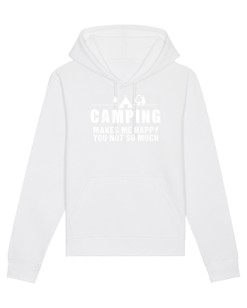 Camping makes me happy White