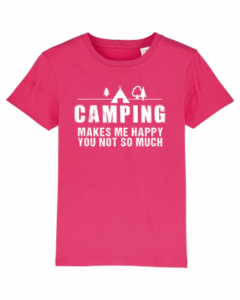 Camping makes me happy Raspberry