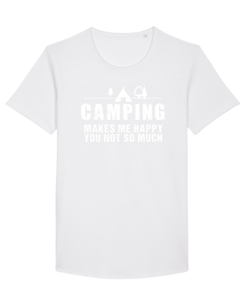 Camping makes me happy White