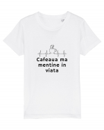 Cafeaua  ma mentine in viata Tricou mânecă scurtă  Copii Mini Creator