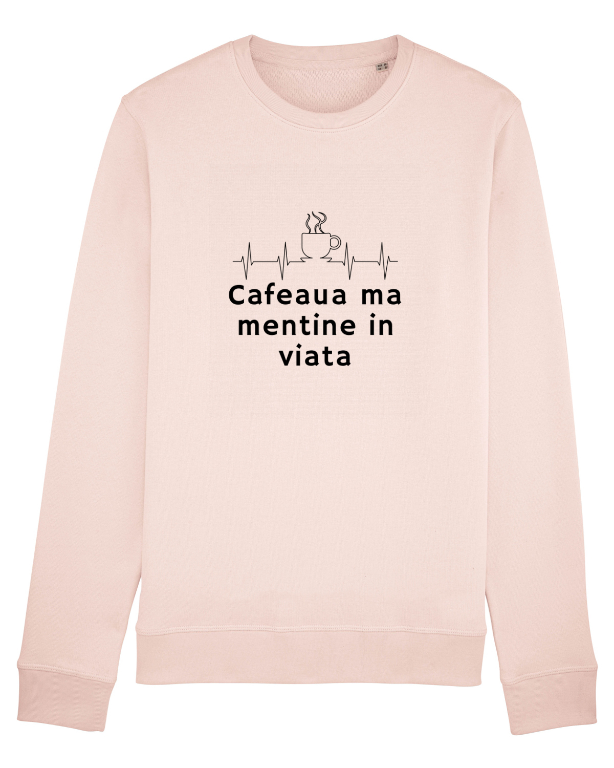 Bluză mânecă lungă Unisex Rise Candy Pink