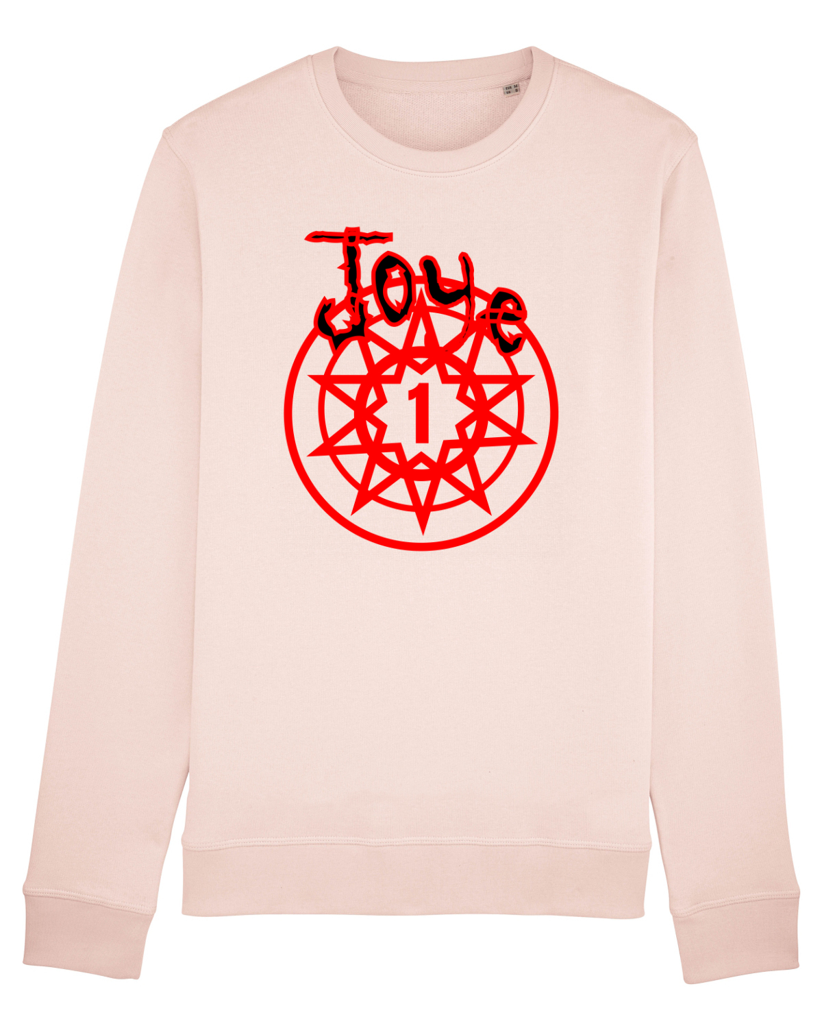 Bluză mânecă lungă Unisex Rise Candy Pink