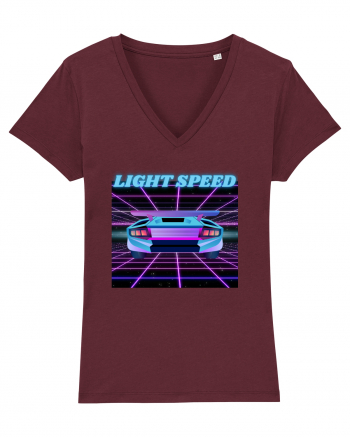SF Cyber punk Burgundy