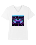 SF Cyber punk Tricou mânecă scurtă guler V Bărbat Presenter