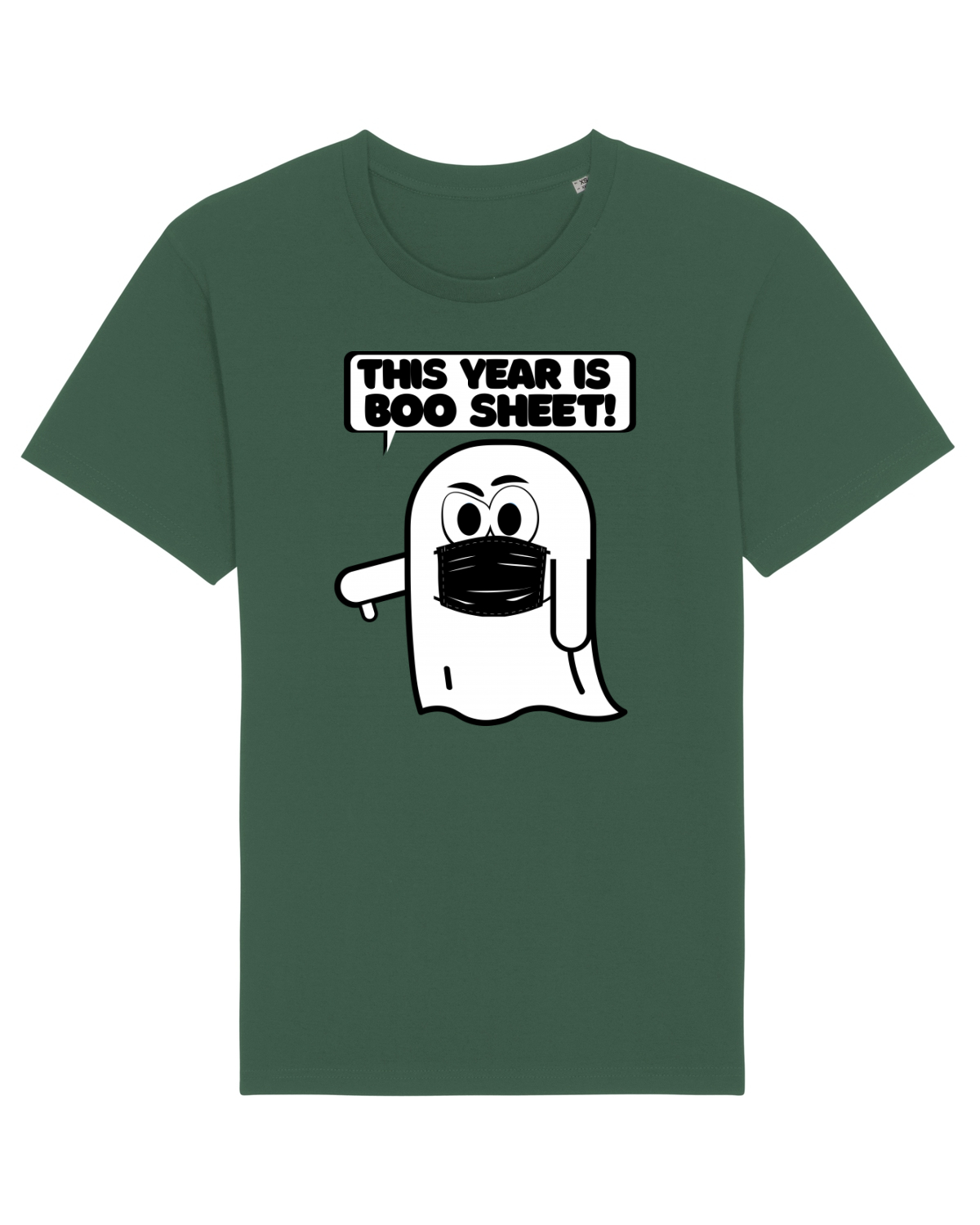 Tricou mânecă scurtă Unisex Rocker Bottle Green