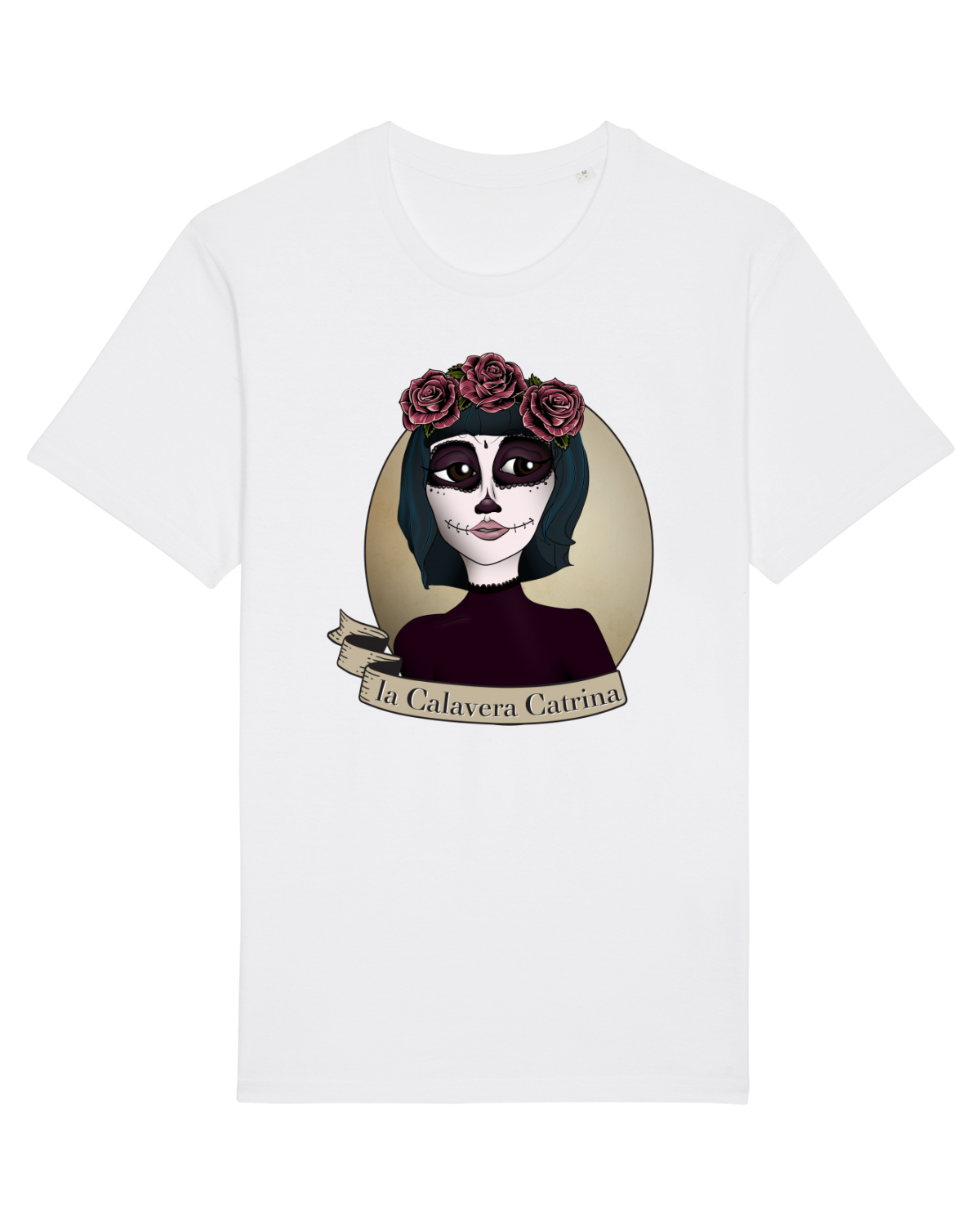 Tricou mânecă scurtă Unisex Rocker White