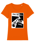 Fall Out Boy  Tricou mânecă scurtă guler larg fitted Damă Expresser