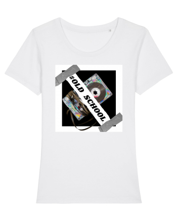 Caseta Old School  White