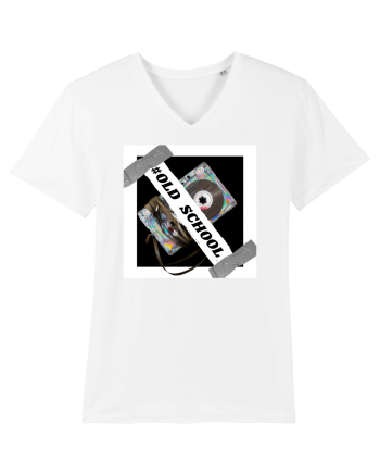 Caseta Old School  White