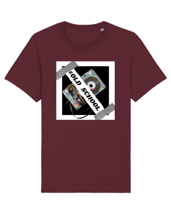 Caseta Old School  Burgundy