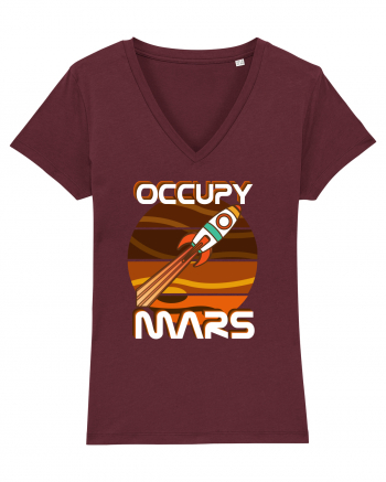 OCCUPY MARS Burgundy