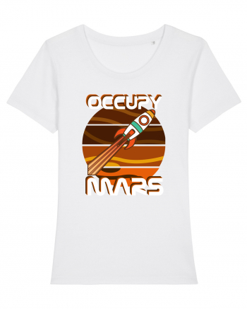 OCCUPY MARS White