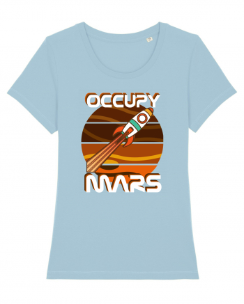 OCCUPY MARS Sky Blue