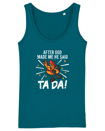 TaDa Rock Funny Chicken God Ta ~ Da Made Me Ocean Depth