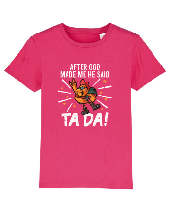 TaDa Rock Funny Chicken God Ta ~ Da Made Me Raspberry