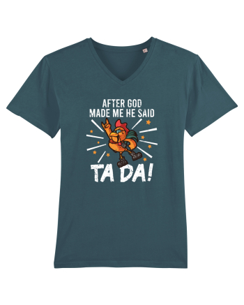 TaDa Rock Funny Chicken God Ta ~ Da Made Me Stargazer