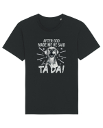Vintage Golden Retriever Tricou mânecă scurtă Unisex Rocker
