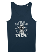 Vintage Golden Retriever Maiou Bărbat Runs