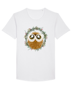 Little owl Tricou mânecă scurtă guler larg Bărbat Skater