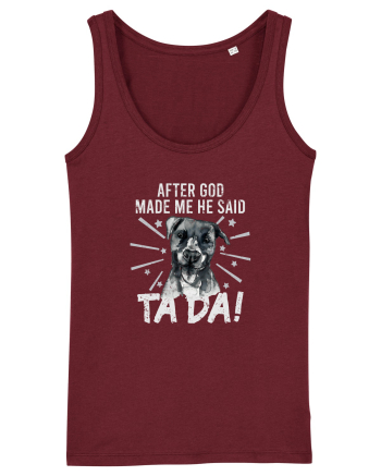 Pit Bull Vintage Burgundy