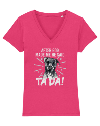 Pit Bull Vintage Raspberry