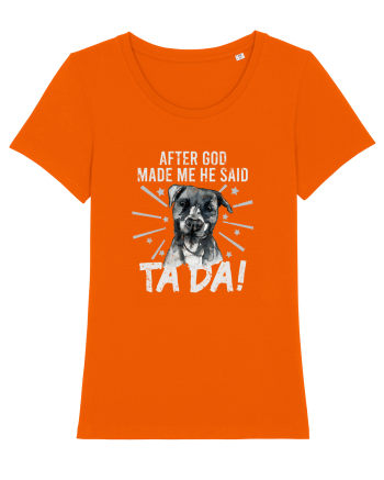 Pit Bull Vintage Bright Orange