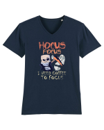 Hocus Pocus Am Nevoie De Cafea Sa Ma Concentrez Tricou mânecă scurtă guler V Bărbat Presenter