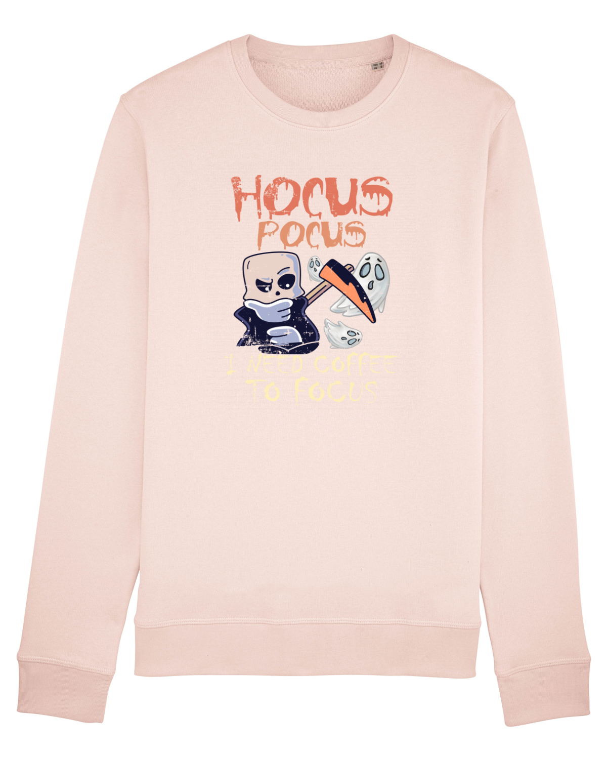 Bluză mânecă lungă Unisex Rise Candy Pink