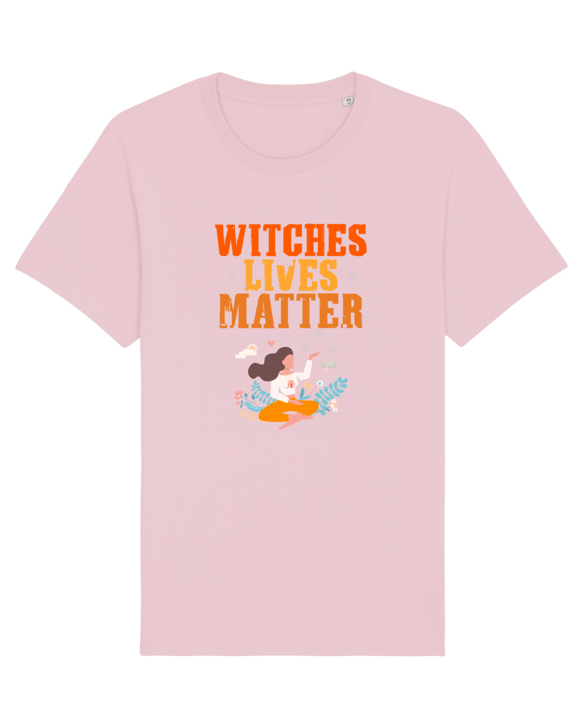 Tricou mânecă scurtă Unisex Rocker Cotton Pink