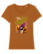 Echipa BOO Tricou mânecă scurtă guler larg fitted Damă Expresser