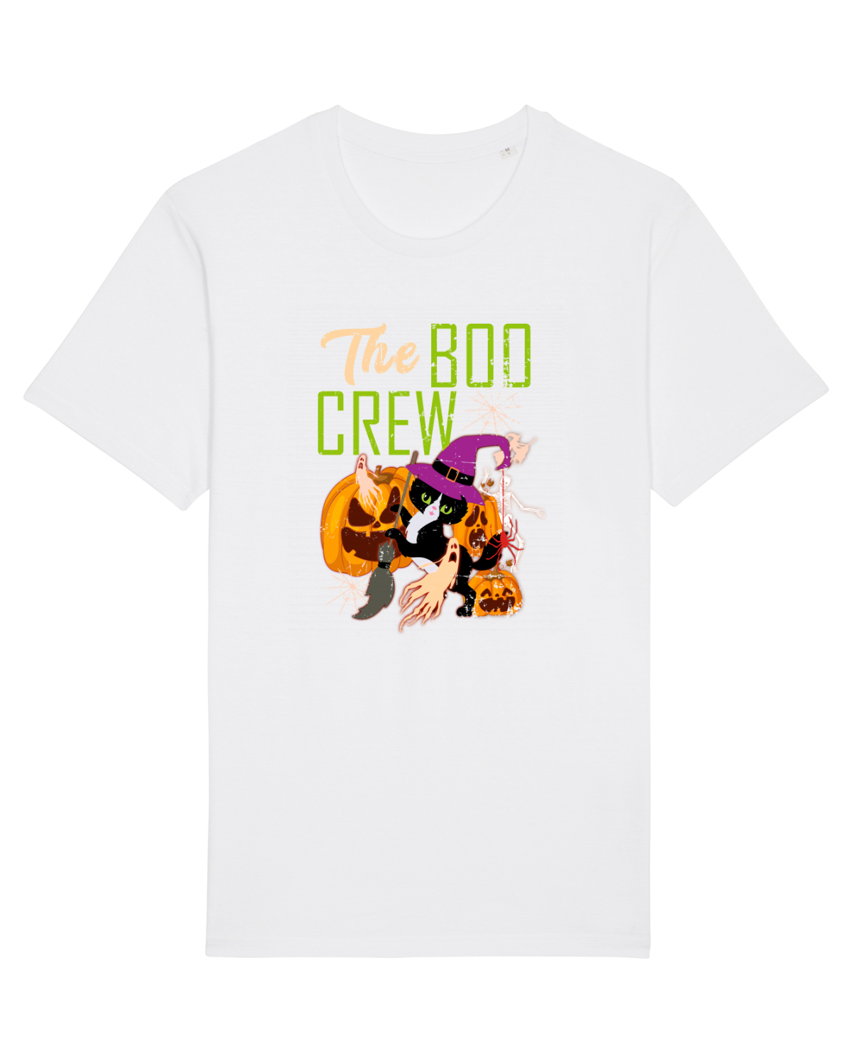 Tricou mânecă scurtă Unisex Rocker White