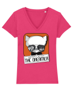 The dreamer Tricou mânecă scurtă guler V Damă Evoker