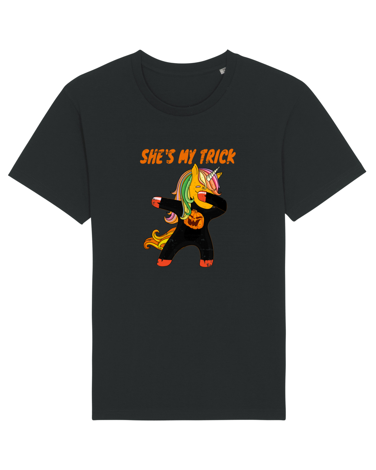 Tricou mânecă scurtă Unisex Rocker Black