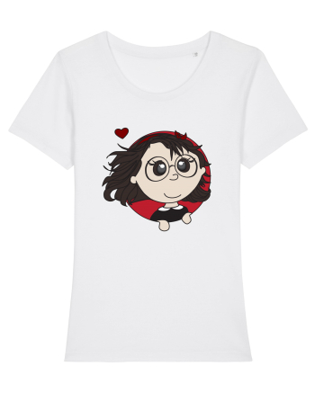 Geek Girl White