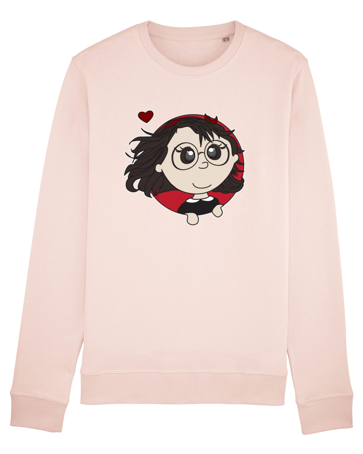 Bluză mânecă lungă Unisex Rise Candy Pink