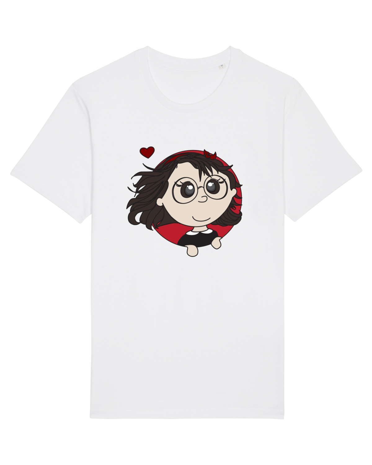 Tricou mânecă scurtă Unisex Rocker White