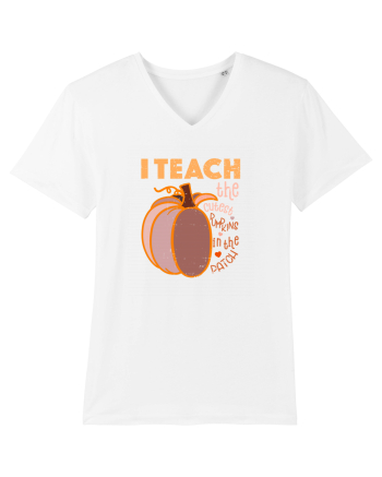 Tricou de profesor White