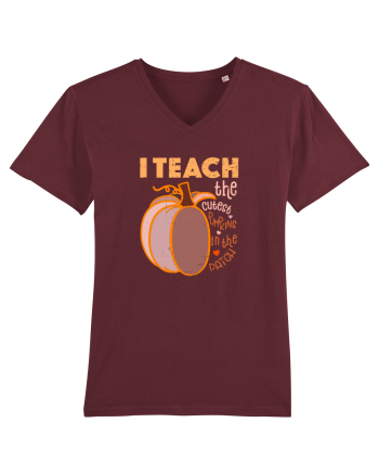 Tricou de profesor Burgundy