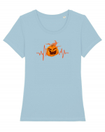 De Halloween Tricou mânecă scurtă guler larg fitted Damă Expresser