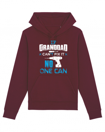 Granddad can fix it. Burgundy