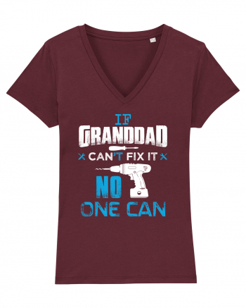 Granddad can fix it. Burgundy