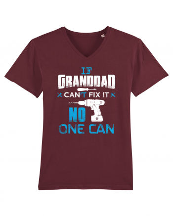 Granddad can fix it. Burgundy