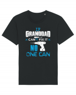 Granddad can fix it. Tricou mânecă scurtă Unisex Rocker