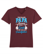 PAPA Tricou mânecă scurtă guler V Bărbat Presenter