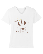 Lola Tricou mânecă scurtă guler V Bărbat Presenter
