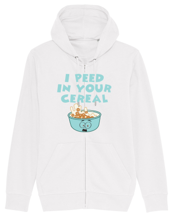 Peed in your cereal White